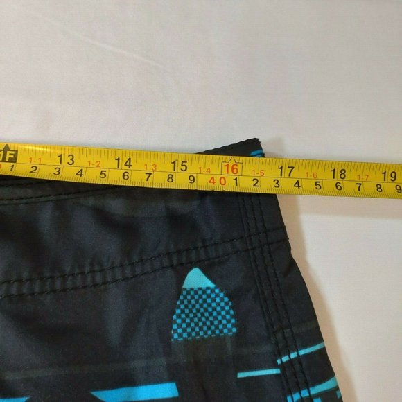 Rip Curl Black Blue Board Shorts Size 32 - Picture 9 of 11